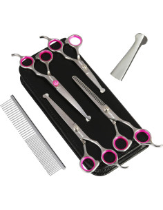 Juego de Tijeras de Aseo GEMEK 5 Piezas Acero Inoxidable 2