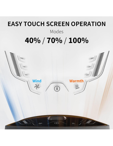 Kit de Aspiradora y Secador para Perros FOTING 8 en 1 3L