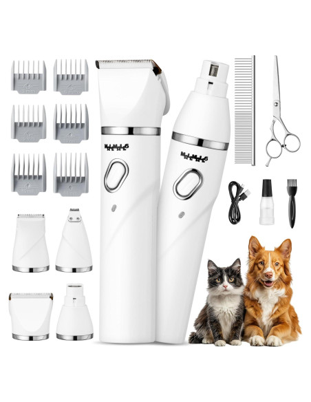 Kit de Aseo para Perros MALLMALL6 4 en 1 Batería 2000mAh