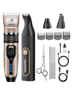 Cortadora de Pelo para Mascotas Gooad Inalámbrica Recargable