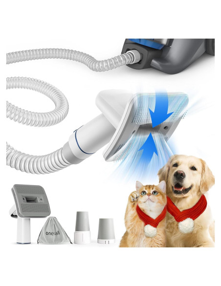 Accesorio de Aspiradora Oneisall para Perros con Adaptador Universal