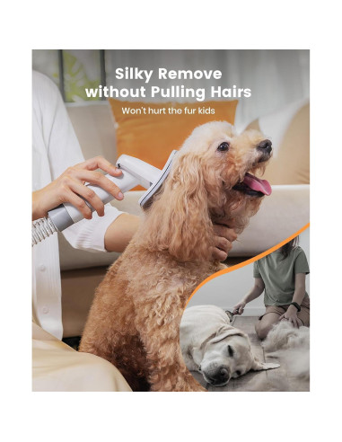 Accesorio de Aspiradora Oneisall para Perros con Adaptador Universal