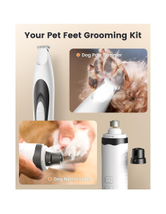 Cortadora de Uñas Eléctrica Oneisall para Perros 35dB LED 2