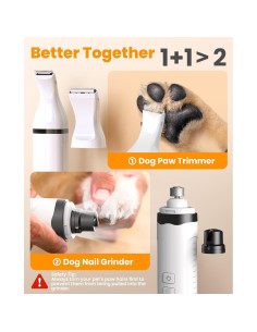 Kit de Lima de Uñas y Recortador de Patas Oneisall 2 en 1 2