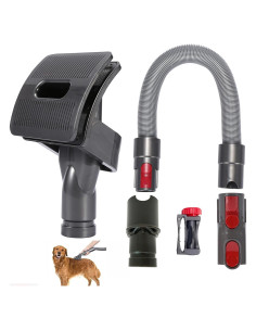 Kit de Cepillo Aspirador para Perros Smarille Dyson V15 V12 V11
