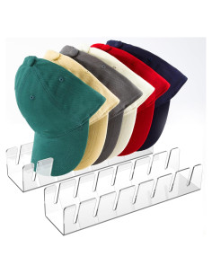 Soporte Acrílico para Gorras de Béisbol Ateclouds - 2 Piezas