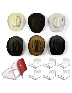 Ganchos Adhesivos para Sombreros Modern JP - Paquete de 6