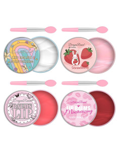 Paquete de 4 Mascarillas Labiales Hidratantes Firstfly