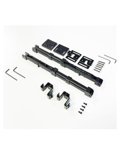 HOMACER Cierre Suave Antiguo para Puerta de Granero 2 Piezas