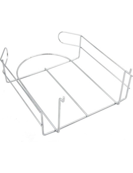 Soporte de exhibición de sombreros SSWBasics cromado 21.9x27.3 cm