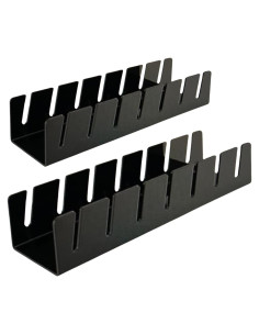 Soporte para Gorras de Béisbol Storeasy - Acrílico Negro, 2 Estantes