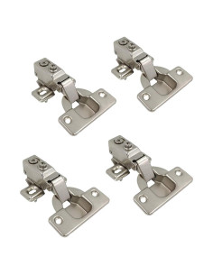 Bisagras de Marco LIKERAINY 35mm con Amortiguador Cierre Suave - Paquete de 4