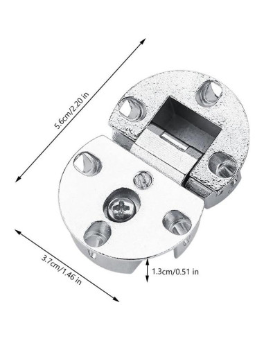 Bisagras de Cocina Ocultas Yosoo 90 Grados Cierre Suave 2 Pzas