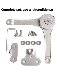 Juego de 2 Bisagras de Carga Pesada CJQZP con Cierre Suave 2