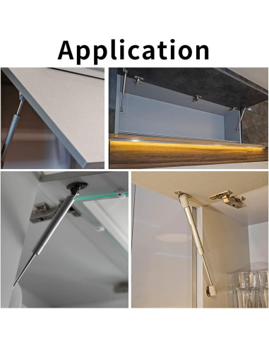 2 Resortes de Gas 100N HexinYigjly para Armarios 26.9 cm