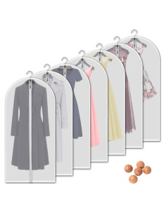 Juego de 7 Bolsas de Ropa VOSIGREEN 61x152 cm Transpirable