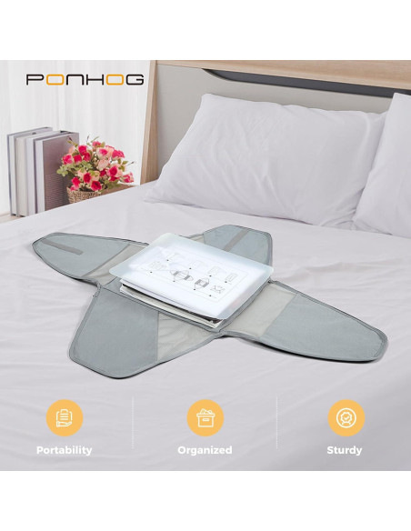 Carpeta de Ropa Ponhog Premium Plegable 39.9x29.9cm Gris