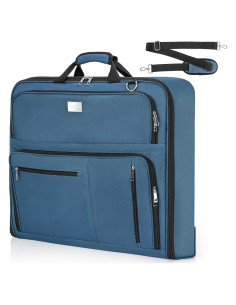 Bolsa de traje de viaje AKOZLIN azul plegable 104x56 cm