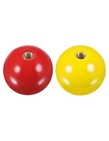 Joystick Reemplazo uxcell 35mm Rojo/Amarillo para Arcade