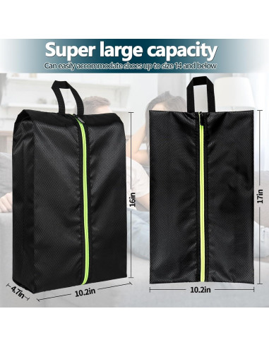Bolsas para Zapatos de Viaje Eopres - Set de 3 a Prueba de Agua