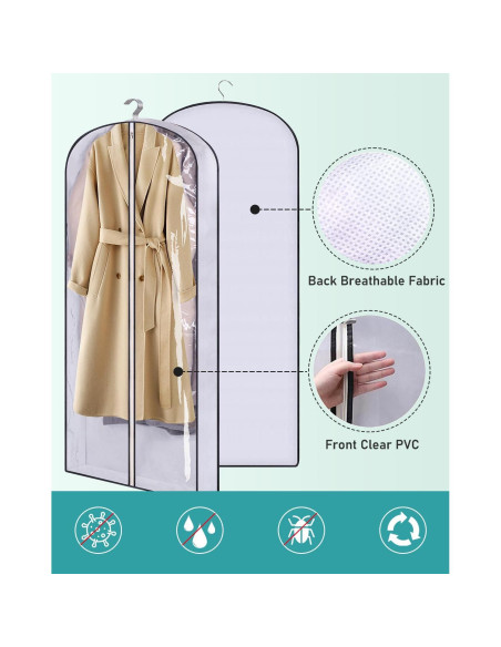 SACO DE ROPA COLGANTE SLEEPING LAMB 60" - 5 Paquetes