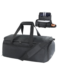 Bolsa Duffle Convertible SUOCO para Viaje 2 en 1 Negra