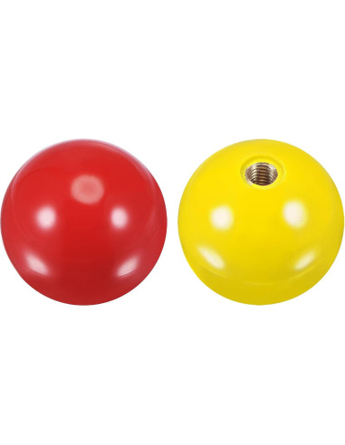 Joystick Reemplazo uxcell 35mm Rojo/Amarillo para Arcade