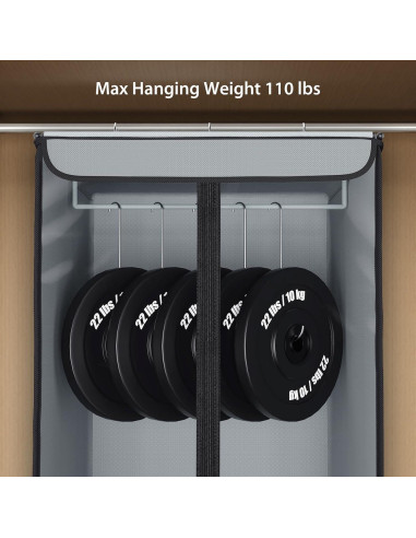 Bolsas de Ropa Univivi Colgantes 137 cm - Organizador de Closet