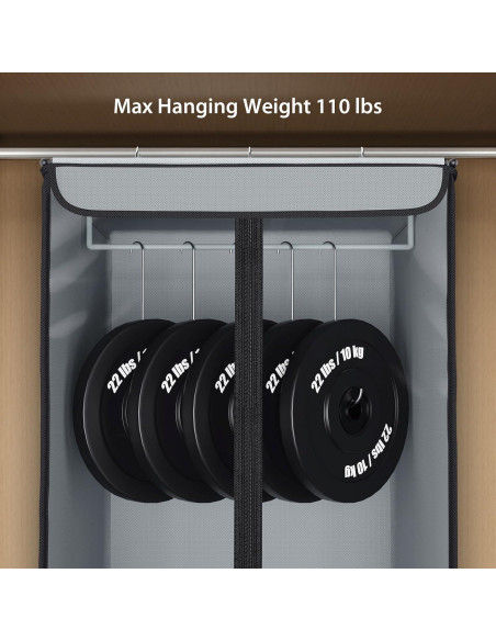 Bolsas de Ropa Univivi Colgantes 137 cm - Organizador de Closet