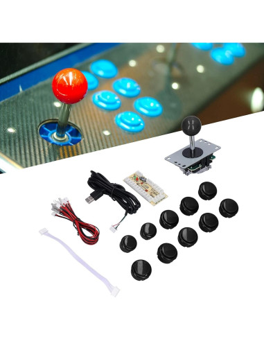 Kits de Joystick Hilitand para Juegos DIY USB 8 Direcciones
