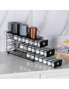 Soporte Organizador K Cup FlagShip 3 Niveles 42 Cápsulas 2