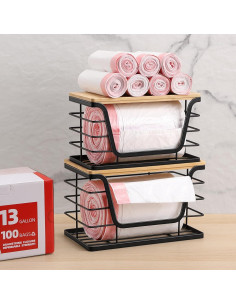 Organizadores Apilables ALOCEO para Cocina y Lavandería - 2 Paquete 2