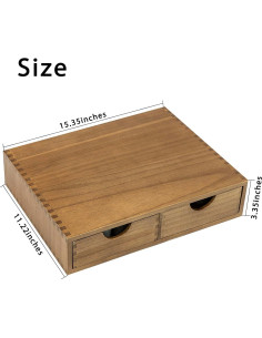 Organizador de K Cup FLYIEE de Madera para 30 Cápsulas 2