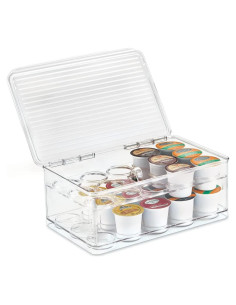 Soporte Organizador de Cápsulas de Café iDesign Linus 2 Niveles