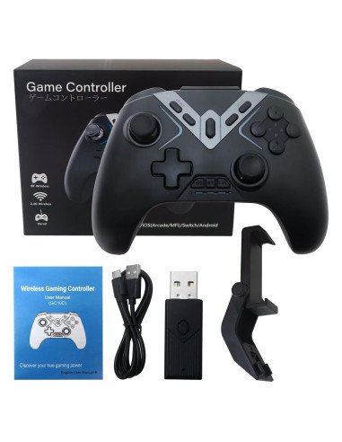 Controlador Inalámbrico YTXXDEUS con Joystick Hall y Giroscopio