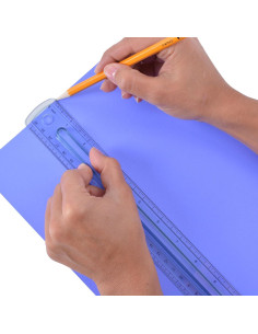 Regla de Plástico Westcott 00402 con Agarre 30.5 cm 2