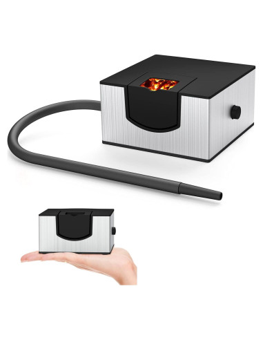 Ahumador de Alimentos Wancle Pistola de Humo Portátil Plata