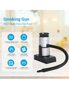 Pistola de Humo BORUIT SK305 Portátil para Alimentos y Bebidas 2