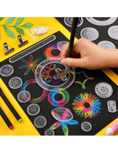 22 Piezas Herramientas de Dibujo Geométrico WEISIPU