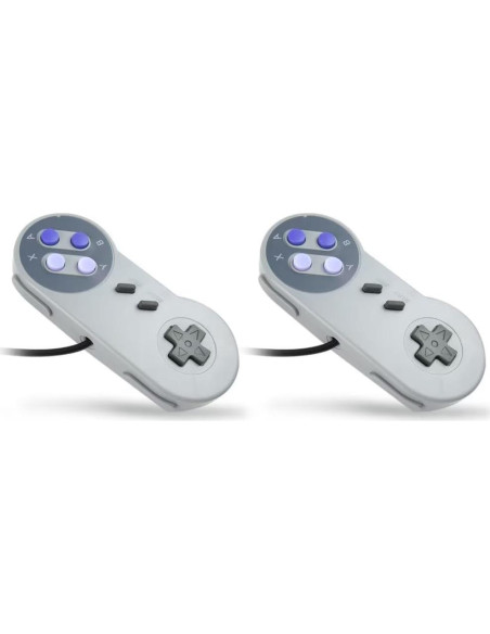 Paquete de 2 Controladores USB Ergonómicos USonline911 para PC y Raspberry Pi