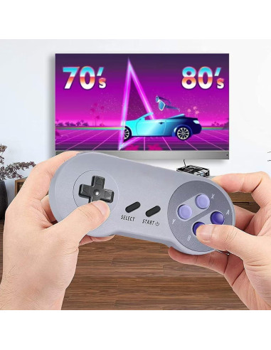 Paquete de 2 Controladores USB Ergonómicos USonline911 para PC y Raspberry Pi