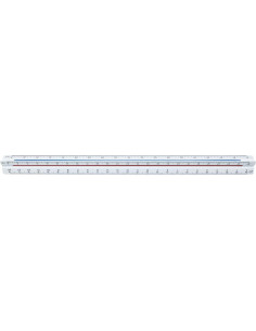 Regla Triangular para Ingenieros Staedtler 30.48 cm 98718-34BK 2