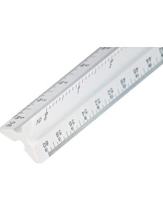 Regla Triangular de Ingeniería Staedtler 30 cm con 6 Escalas 2