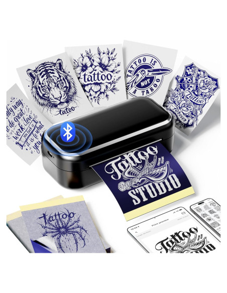 Impresora de Plantillas de Tatuajes Ponek TP31 Bluetooth