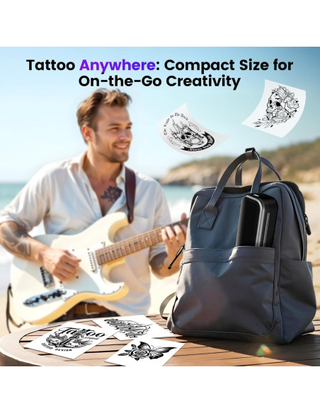 Impresora de Plantillas de Tatuajes Ponek TP31 Bluetooth