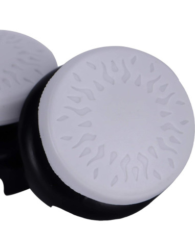 Tapa de Joystick Dilwe 2 Pcs Silicona para PS4 Blanco
