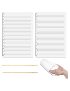 Plantilla de stencil de línea recta 2 PCS InnoHHustle 30.5x23 cm