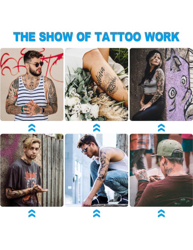 Kit de Práctica de Tatuaje Emalla 3mm - 13 Piezas