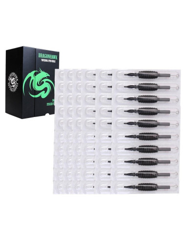 Agujas y Tubos de Tatuaje Dragonhawk 60 Cuentas 3RL-9M1