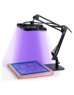 Caydo 50W Luz de Exposición UV Ajustable para Serigrafía